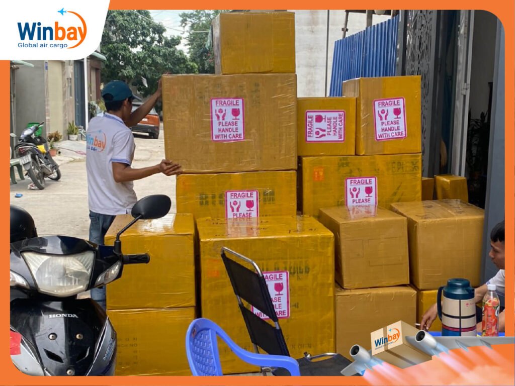 Gửi hàng đi Mỹ tại Quận 3 TPHCM miễn phí đóng gói