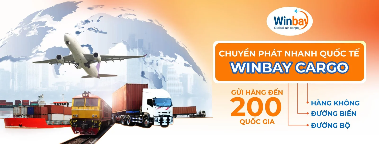 Winbay Cargo gửi hàng