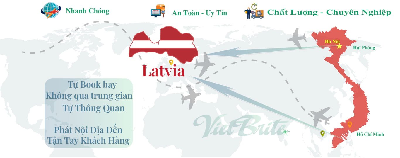 Gửi hàng đi Latvia