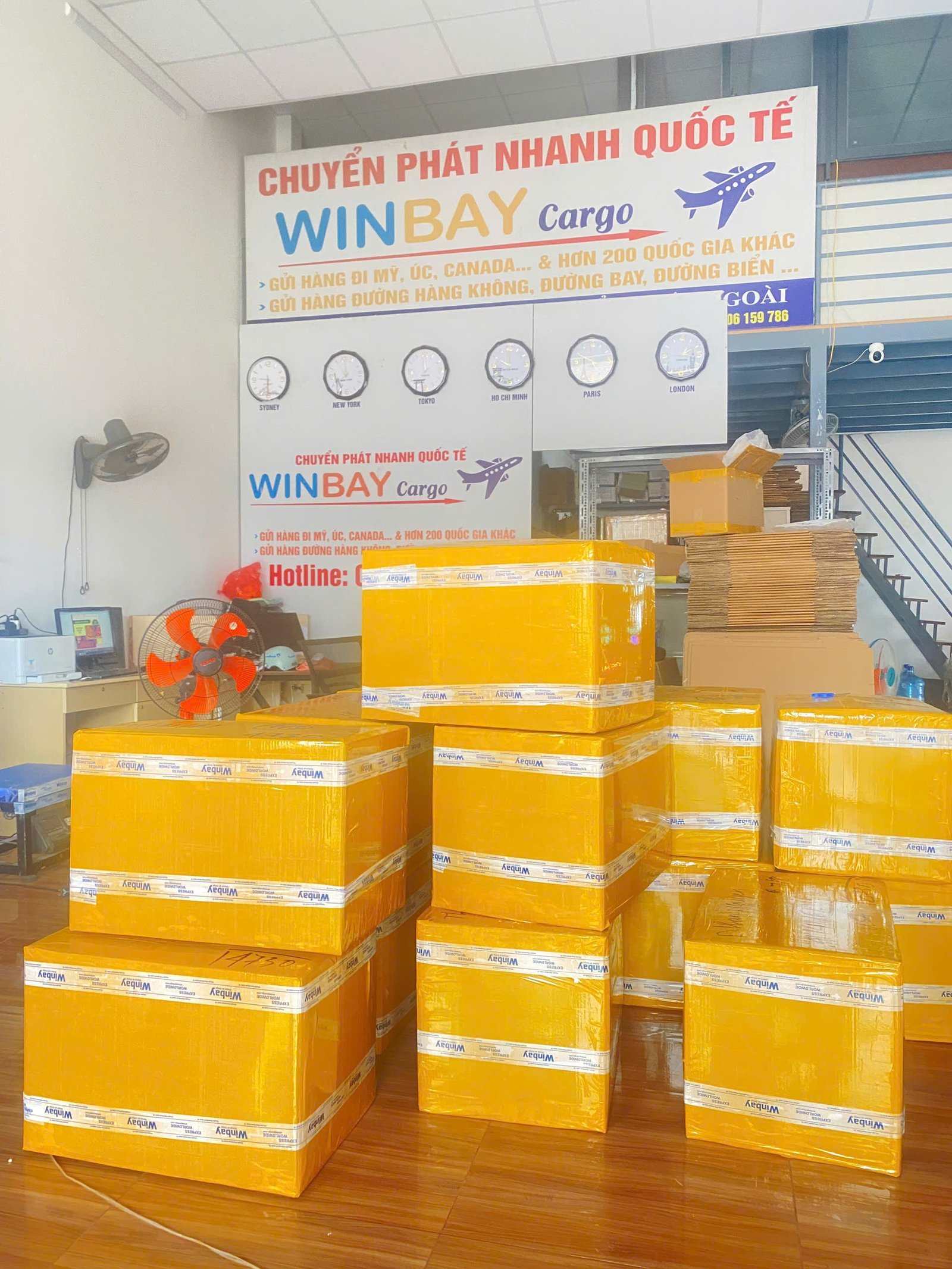 Hàng hóa công nghiệp tại Winbay